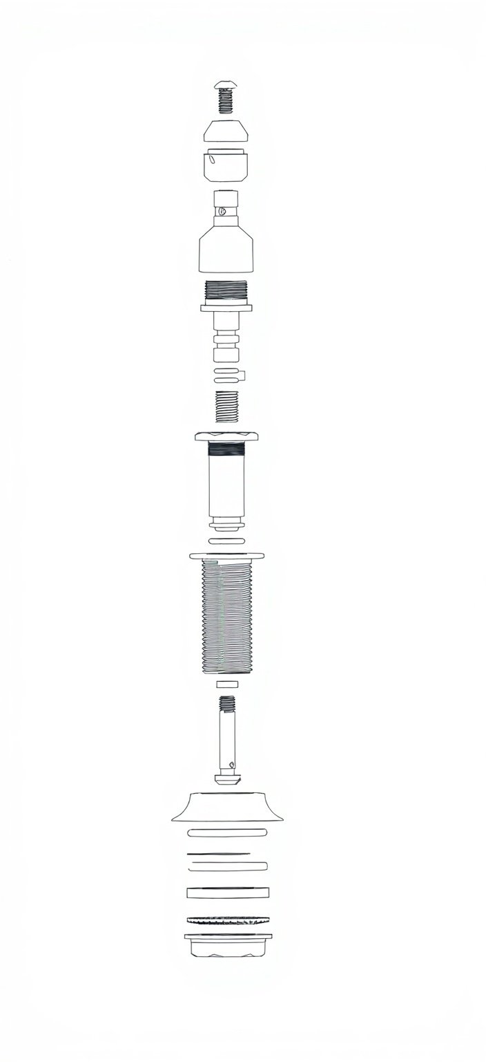 fleckbot – Remove all horizontal reference lines and numbered circles (1-17) from the right side, keep only the main exploded di…