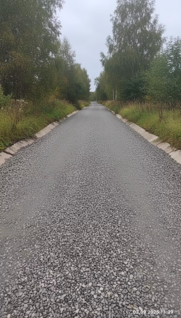 Sergei Vugov – Transform this muddy, pothole-filled dirt road into a well-maintained gravel road. Remove all puddles, water-filled p…