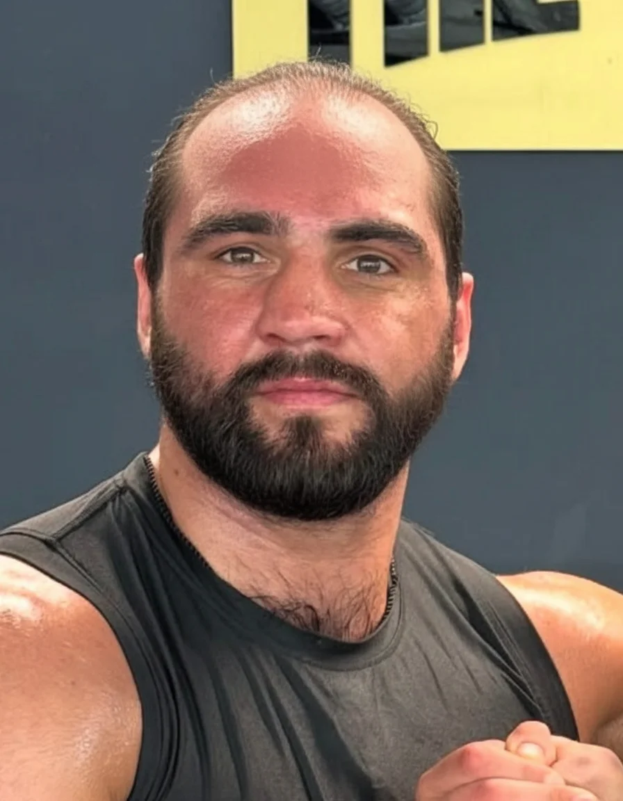 Юрий Фофанов – Transform this person to show male pattern baldness progression. Create a realistic appearance showing receding hairl…