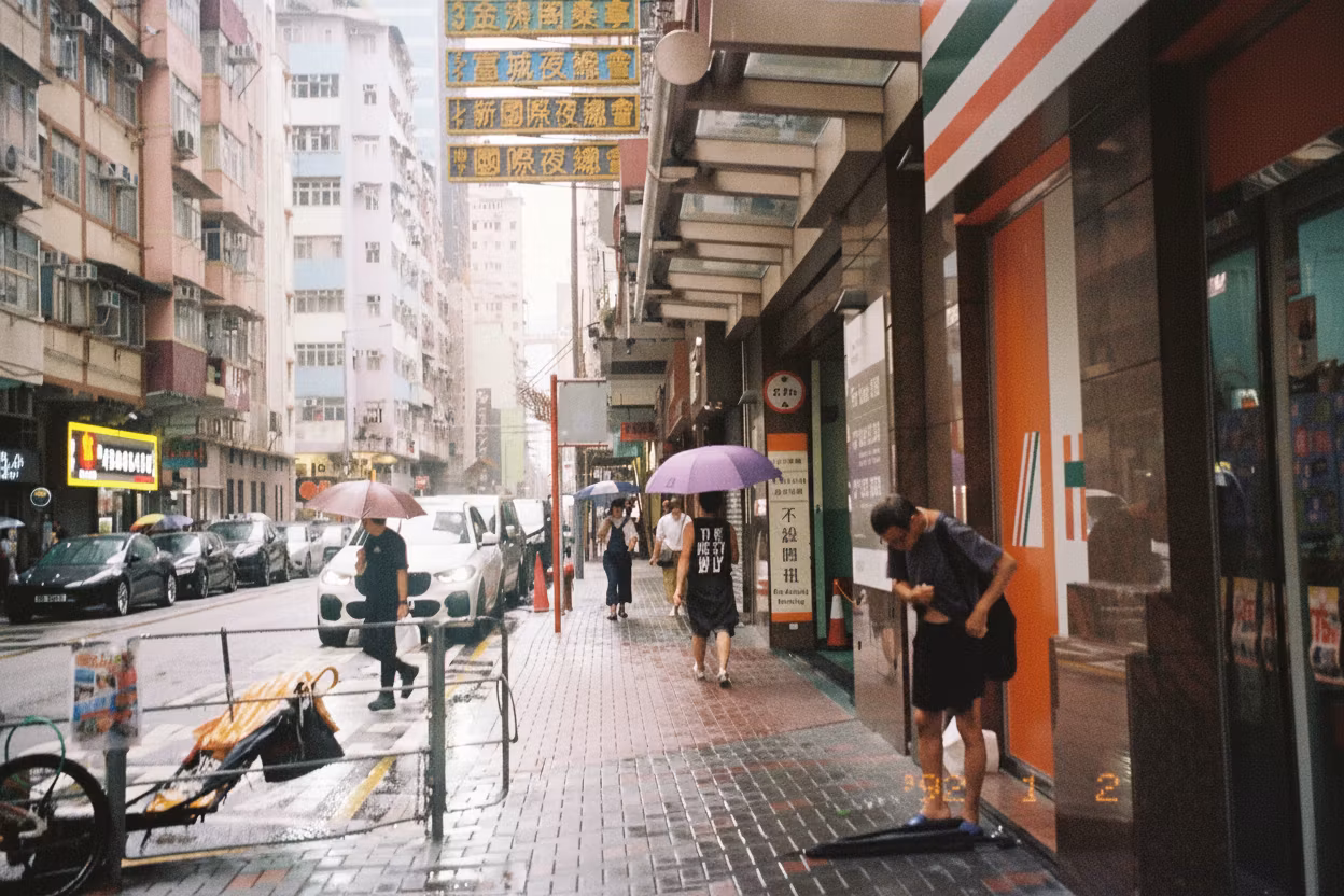 Jie Tan – Remove the tall red strip-like object in the upper left corner that is obstructing the view of the buildings and stre…