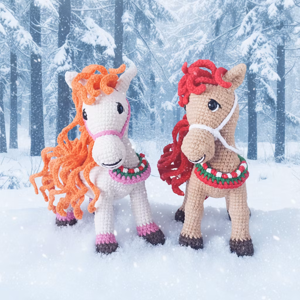 Олена Костів – Enhance the overall brightness and color saturation of the image to make the winter scene more vibrant and lively, wh…